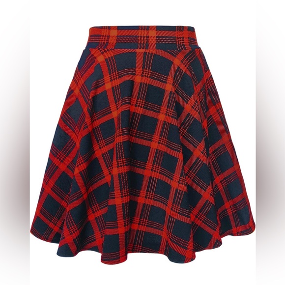 NWT Urban Coco Women’s Basic Versatile Stretchy Flared Casual Mini Skater Skirt - Picture 2 of 3